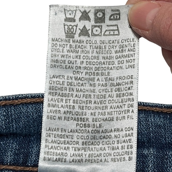 Levi’s 515 Women’s Bootcut Medium Wash Jeans w/ Embellished Pockets Size 10 L/C - Picture 11 of 13